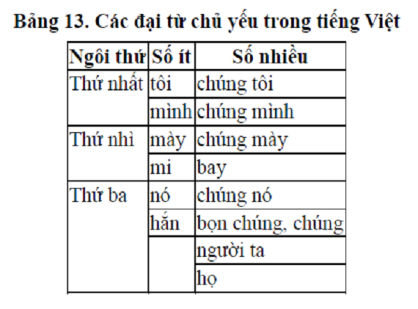 Đại Từ Trong Tiếng Việt Là Gì? Cách Phân Loại Và Ví Dụ - Dinhnghia.Vn